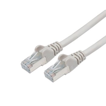 INTELLINET пач кабел Cat.5E FTP 0.5m сив