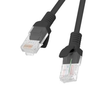 Пач кабел Lanberg PCU6-10CC-1500-BK, U/UTP, cat.6, 15м, черен | JAR Computers Lanberg CAT.6 15m black Lanberg PCU6-10CC-1500-BK