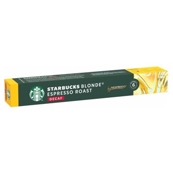 STARBUCKS Blonde Espresso Roast Decaf 10 напитки