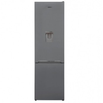 Хладилник с фризер Heinner HC-V286SWDF+, клас F, 286 л. общ обем, свободностоящ, 280 kWh/годишно, Less Frost технология, LED светлина, механично управление с регулируем термостат, сребрист image