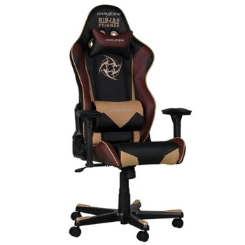 Геймърски стол DXRacer Racing, Ninjas In Pyjamas | JAR Computers DXRacer Racing chair - Ninjas In Pyjamas