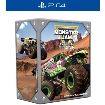 Игра за конзола Monster Jam Steel Titans - Collector's Edition, за PS4 | JAR Computers Monster Jam Steel Titans - Collectors Edition PS4