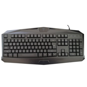 Клавиатура Redragon T-Dagger T-TGK103 Minesweeping, подсветка, 12 мултимедийни клавиша, черна, USB image