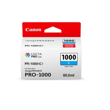 Canon PFI-1000 (0547C001AA) Cyan