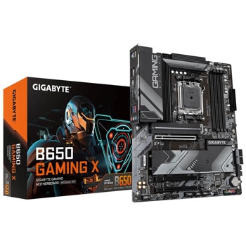 Дънна платка Gigabyte B650 Gaming X (rev 1.0), B650, AM5, DDR5, PCI-E 4.0 (HDMI&DP), 3x M.2, 4x SATA 6Gb/s, 1x USB 3.2 Gen 2 Type-C, 2x USB 3.2 Type-A, 2.5GbE, ATX | JAR Computers Gigabyte B650 Gaming X (rev 1.0)