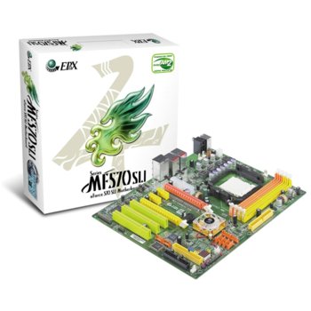 EPOX MF570 SLI, nForce4, AM2, DDR2, PCIexpress