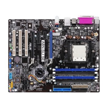 Дънна платка Asus A8N-SLI SE, NFORCE4 SLI, S939, DDR400/Dual/, PCI-Express, SB7.1, Lan1000, ATA133, Serial ATA | JAR Computers Asus A8N-SLI SE, NFORCE4 SLI, S939, DDR400