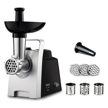 Месомелачка Tefal NE108831, до 1.7 кг/мин, функция обратен ход, 1400W, черна | JAR Computers Tefal NE108831