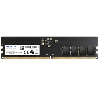 Памет 16GB DDR5 4800MT/s, A-Data AD5U480016G-S, 1.1V | JAR Computers A-Data AD5U480016G-S