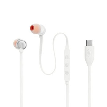 Слушалки JBL Tune 310C, USB-C, микрофон, 9mm говорители, бели | JAR Computers JBL Tune 310C White JBLT310CWHT