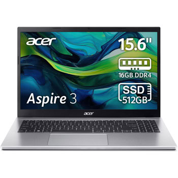 Лаптоп Acer Aspire 3 A315-44P (сребрист), осемядрен AMD Ryzen 7 5700U 1.8/4.3GHz, 15.6" (39.62cm) Full HD IPS Anti-Glare Display (HDMI), 32GB DDR4, 512GB SSD NVMe, 3x USB 3.2 Gen 1 Type-A, 1x USB-C, No OS, 1.78kg | JAR Computers лаптоп acer aspire 3 a315-44p 32gb