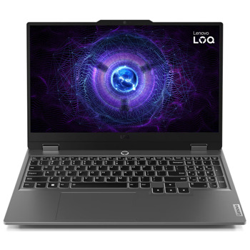 Лаптоп Lenovo LOQ 15IRX9 (83DV00L4BM)(сив), четиринадесетядрен Intel Core i7-13650HX 2.6/4.9 GHz, 15.6" (39.62 cm) Full HD IPS 144Hz Anti-Glare Display & GF RTX 4050 6GB, (HDMI), 16GB DDR5, 512GB SSD, 1x USB 3.2 Gen 2 Type-C, No OS | JAR Computers Lenovo LOQ 15IRX9 83DV00L4BM
