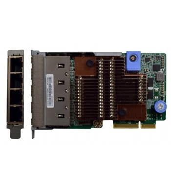 Мрежови адаптер Lenovo ThinkSystem 1Gb 4 port RJ45 LOM, от PCI-E към 4x 10/100/1000 | JAR Computers Lenovo ThinkSystem 1Gb 4 port RJ45 LOM