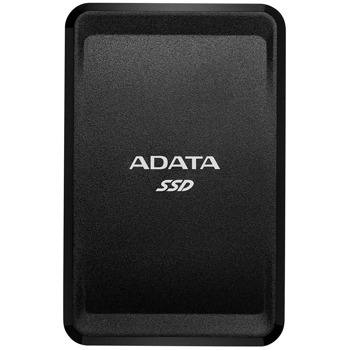 Памет SSD 500GB, A-Data ASC685-500GU32G2-CBK, външна, USB 3.2 Gen 2, скорост на четене 530 MB/s, скорост на запис 460 MB/s | JAR Computers A-Data SC685 ASC685-500GU32G2-CBK