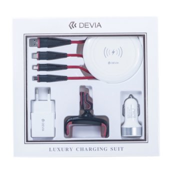 Devia Luxury Charging Suit dc-33447 бял