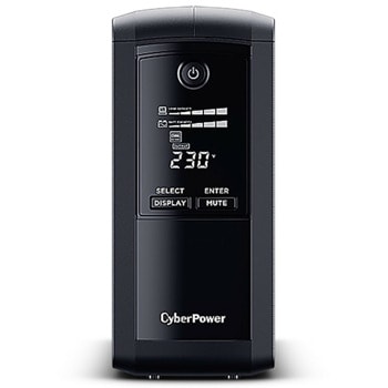 UPS CyberPower VP700ELCD, 700VA/390W, Line interactive, Tower | JAR Computers CyberPower VP700ELCD
