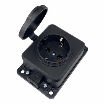 Разклонител 5701, 1 гнездо, без кабел, черен | JAR Computers Разклонител 5701 17870