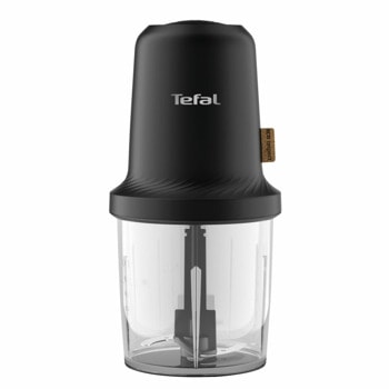Чопър Tefal MQ80E838, 500W, вместимост 0.5 l, остриета от неръждаема стомана, черен | JAR Computers Чопър Tefal MQ80E838