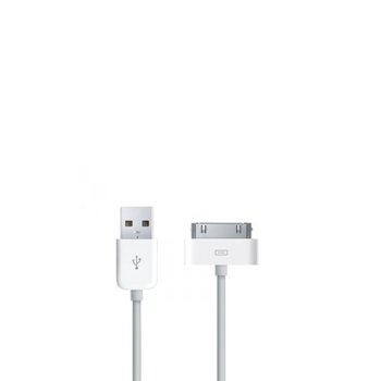 Кабел Digital One SP00053, от USB A(м) към 30 Pin(м), 1m, бял | JAR Computers Digital One SP00053 CPS200