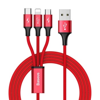 Baseus Rapid 3-in-1 USB Cable CAMLT-SU09