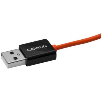 Кабел Canyon USB(м) към iPhone 5 Lightning, 1m.