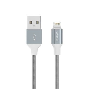 Devia Gracious USB A(м) към Lighting(м) 1.5m