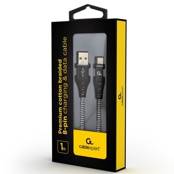 Кабел Gembird USB-A(м) към Lightning(м) 1m