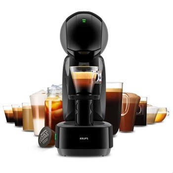Кафемашина на капсули Krups Nescafe Dolce Gusto Infinissima Touch, 1600W, 15 bar, 1.2 l. обем на резервоара за вода, черна | JAR Computers Krups KP270810
