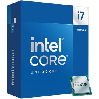 Процесор Intel Core i7-14700KF, двадесетядрен (3.4/5.6GHz, 33MB Cache, LGA1700), BOX, без охлаждане | JAR Computers Intel Core i7-14700KF Box BX8071514700KF
