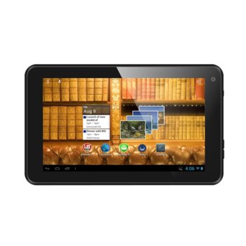 Електронна книга Prestigio Multireader Stream 5574,  7" (17.78cm) TFT LCD, 4GB Flash памет (+microSD слот), Wi-Fi 802.11n, 0.3 Mpx camera, Android | JAR Computers Prestigio Multireader Stream 5574