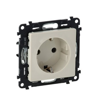Контакт Legrand Valena Life, 16A, единичен, крем | JAR Computers Legrand 753220