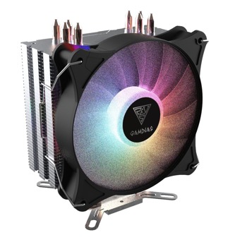 Охлаждане за процесор Gamdias BOREAS E1-410 LITE RGB, съвместимост със сокети Intel LGA 1700/1200/115X/1366/2011/2011-3/2066 & AMD AM4/FM2+/FM2/AM3+/AM3 | JAR Computers Gamdias BOREAS E1-410 LITE RGB