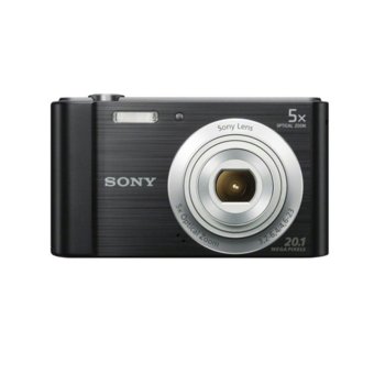 Sony DSC-W800 (черен) + калъф Sony LCS-BDG