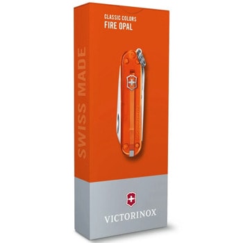 Victorinox Classic SD Transparent Fire Opal