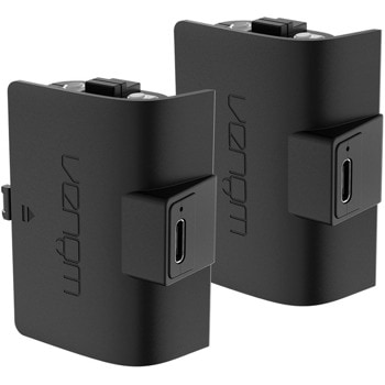 Сет батерии Venom Xbox High Capacity Rechargable Battery Packs, за Xbox series X/S; Xbox One, 1100 mAh, черни | JAR Computers Venom Xbox High Capacity Rechargable Battery Packs