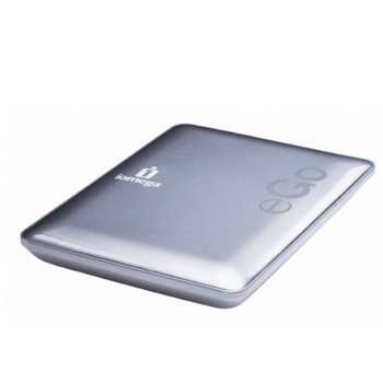 Твърд диск 320GB Iomega eGo, 2.5" (6.35 cm), външен, защита от изпускане, USB2.0 (+захранване през USB), 2г. | JAR Computers 320GB Iomega eGo