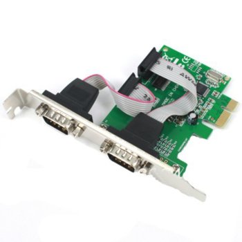 PCI-Е to 2x Serial RS232 17555