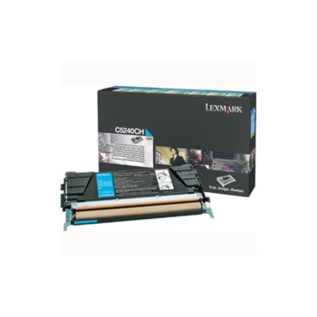 Тонер за Lexmark Optra C524/532/534 High Capacity - Cyan - 00C5240CH - Заб.: 5 000k | JAR Computers Lexmark (00C5240CH) Cyan