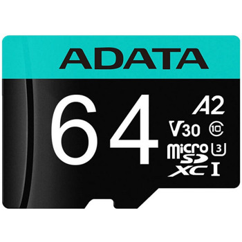 Adata 64G SDXC Premier Pro AUSDX64GUI3V30SA2-RA1