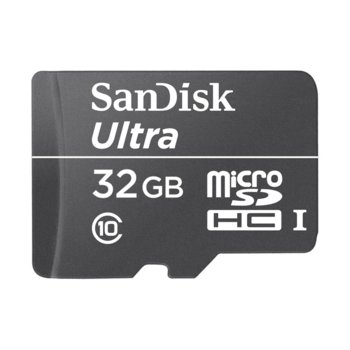 32GB SanDisk Ultra microSDHC + Adapter