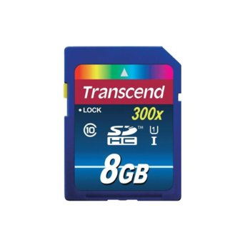 8GB SDHC Transcend Premium 400x TS8GSDU1