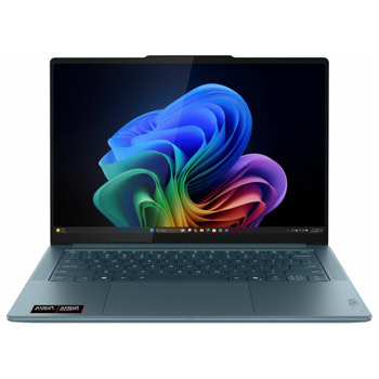 Лаптоп Lenovo Yoga Pro 7 14AKP10(83KG000SBM)(син), осемядрен AMD Ryzen AI 7 350 2.0/5.0GHz, 14.5"(36.83 cm) OLED 90Hz Display, 32GB LPDDR5x, 1TB SSD NVMe, 1x USB 3.2 Gen 1 Тупе-А, No OS, 1.54KG | JAR Computers Лаптоп Lenovo Yoga Pro 7 14AKP10 83KG000SBM
