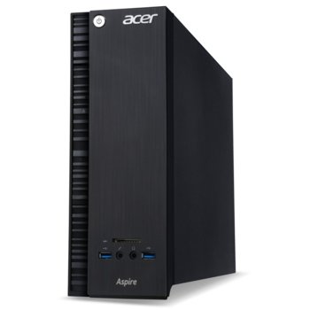 Настолен компютър Acer Aspire AXC-710 (DT.B1REX.022), дву-ядрен Skylake Intel Pentium G4400 3.3GHz, Radeon R5 310 2 GB (HDMI), 4GB DDR3 RAM, 1TB HDD 7200 rpm, 4x USB 3.0, клавиатура и мишка, Free DOS | JAR Computers Acer Aspire AXC-710 DT.B1REX.022