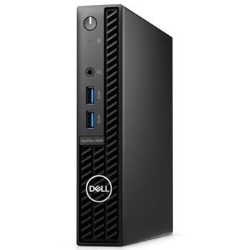 Настолен компютър Dell OptiPlex 3000 MFF (N016O3000MFF_VP_UBU), шестядрен Alder Lake Intel Core i5-12500T 2.0/4.4 GHz, 16GB DDR4, 512GB SSD, Linux | JAR Computers Dell OptiPlex 3000 MFF N016O3000MFF_VP_UBU
