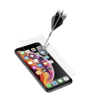 Протектор от закалено стъкло /Tempered Glass/, Cellularline, за iPhone XS Max | JAR Computers Закален стъклен протектор за iPhone Xs Max