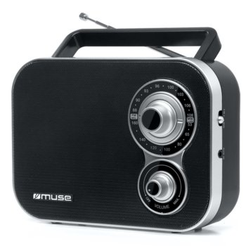 Радио MUSE M-051 R, FM/AM, AUX, черно | JAR Computers MUSE M-051 R Радио