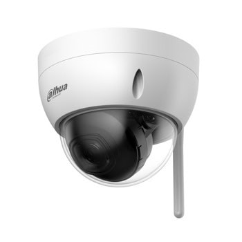 IP камера Dahua IPC-HDBW1430DEP-SW-0280B, куполна камера, 4Mpix(2560x1440@20fps), 2.8mm обектив, H.265/H.264, IR осветеност (до 30m), Wi-Fi, LAN, външна IP67/IK10, Micro SD слот до 256GB | JAR Computers Dahua IPC-HDBW1430DEP-SW-0280B