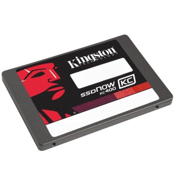Памет SSD 256GB Kingston KC400, SATA 6Gb/s, 2.5"(6.35 cm), скорост на четене 550MB/s, скорост на запис 540MB/s | JAR Computers Kingston KC400 SKC400S37/256G