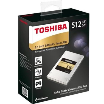Toshiba 512GB SSD Q300 Pro