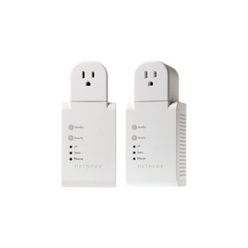 Switch NETGEAR HDXB111 200Mbit Powerline Ethernet Adapter Kit (2 x HDX111) | JAR Computers Switch NETGEAR HDXB111 200Mbit Powerline Etherne…